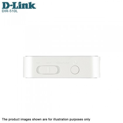 D-Link DIR-510L Wi-Fi AC 750Mbps Portable Router and Charger (4000Mhz)Support 3G / 4G LTE Adapter 