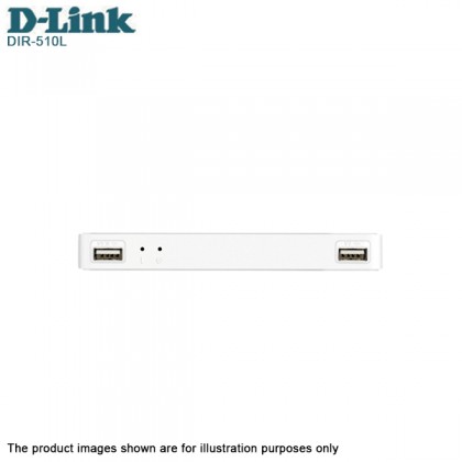 D-Link DIR-510L Wi-Fi AC 750Mbps Portable Router and Charger (4000Mhz)Support 3G / 4G LTE Adapter 