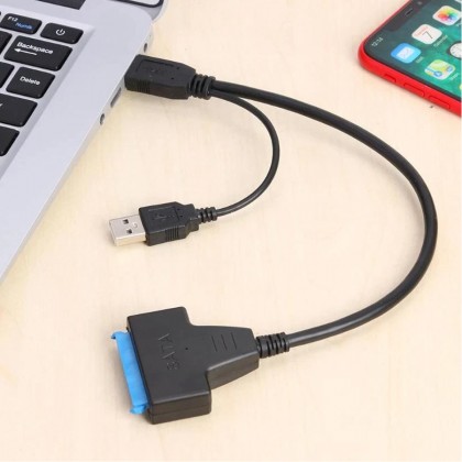 SATA to Dual USB3.0 High Speed Adapter Cable for External 2.5 inch SATA/HDD SATA to Dual USB3.0 High Speed Adapter Cable for External 2.5 inch SATA/HDD