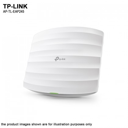 TP-LINK EAP245 V3 AC1750 Wireless MU-MIMO Dual Band Gigabit Ceiling Mount Access Point