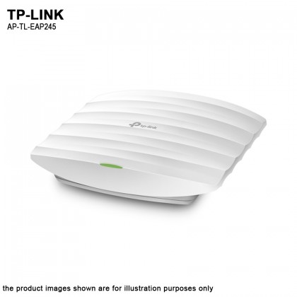 TP-LINK EAP245 V3 AC1750 Wireless MU-MIMO Dual Band Gigabit Ceiling Mount Access Point