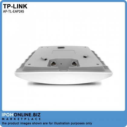 TP-LINK EAP245 V3 AC1750 Wireless MU-MIMO Dual Band Gigabit Ceiling Mount Access Point