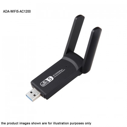 Wireless USB WiFi Adapter1200Mbps Lan USB Ethernet 2.4G 5G Dual Band WiFi Network Card WiFi Dongle