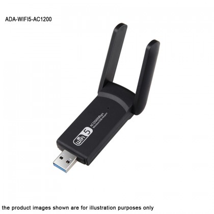 Wireless USB WiFi Adapter1200Mbps Lan USB Ethernet 2.4G 5G Dual Band WiFi Network Card WiFi Dongle