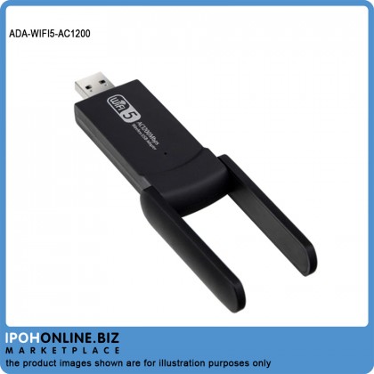 Wireless USB WiFi Adapter1200Mbps Lan USB Ethernet 2.4G 5G Dual Band WiFi Network Card WiFi Dongle