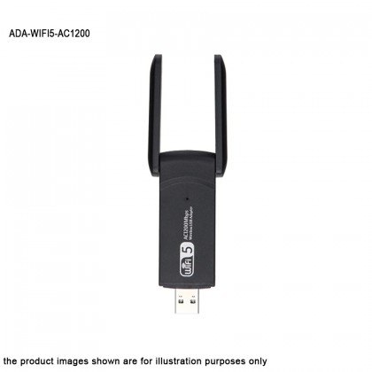 Wireless USB WiFi Adapter1200Mbps Lan USB Ethernet 2.4G 5G Dual Band WiFi Network Card WiFi Dongle