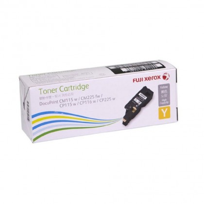 Genuine!!! Fuji Xerox CT202265 Original Yellow Toner CP115w/CP116w/CP225w/CM115w/CM225fw