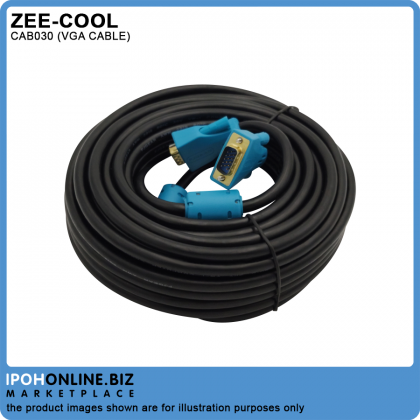 Zee-Cool CAB030 15M 15pin Male To Male VGA Cable