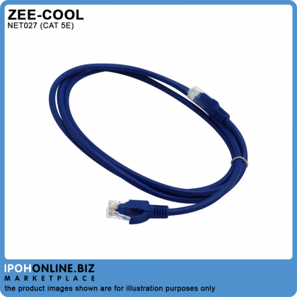 Zee-Cool Network Patch Cord Cat5e RJ45 Ethernet Gigabit LAN Cable - 1.5M
