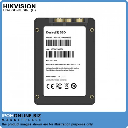 Hikvision Desire 320GB 2.5" Inch 560MB/s Read Speed SATA SSD FOC SATA Cable