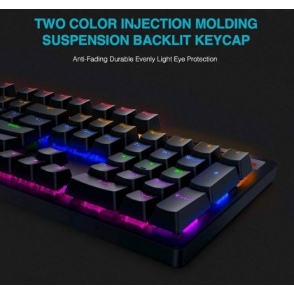 RAPOO V500 Pro Backlit Mechanical Gaming Keyboard - Blue Switch Edition RAPOO V500 Pro Backlit Mechanical Gaming Keyboard - Blue Switch Edition
