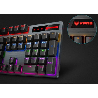 RAPOO V500 Pro Backlit Mechanical Gaming Keyboard - Blue Switch Edition RAPOO V500 Pro Backlit Mechanical Gaming Keyboard - Blue Switch Edition