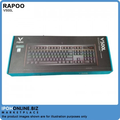 Rapoo V500L Backlit Mechanical Gaming Keyboard - Blue Switch Edition Rapoo V500L Backlit Mechanical Gaming Keyboard - Blue Switch Edition