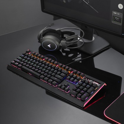 Rapoo V500L Backlit Mechanical Gaming Keyboard - Blue Switch Edition Rapoo V500L Backlit Mechanical Gaming Keyboard - Blue Switch Edition