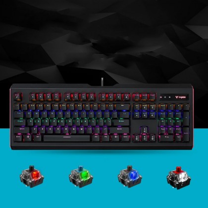 Rapoo V500L Backlit Mechanical Gaming Keyboard - Blue Switch Edition Rapoo V500L Backlit Mechanical Gaming Keyboard - Blue Switch Edition