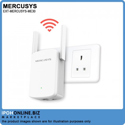 MERCUSYS ME30 AC1200 Wi-Fi Range Extender Works with Any Router or Wireless Access Point