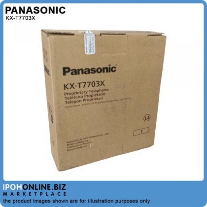 Panasonic KX-T7703X Display Caller ID Corded Telephone (clearance stock)
