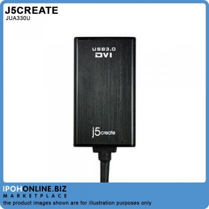 J5Create JUA330U DVI/HDMI/VGA Converter USB3.0 Display Adapter