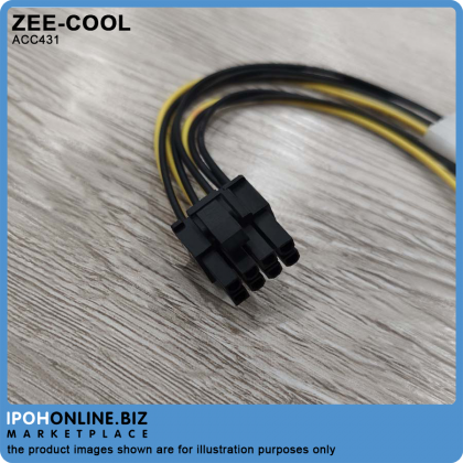 Zee-Cool ACC431 4 Pin Molex (x2) To 6 Pin PCIe Power Convertor