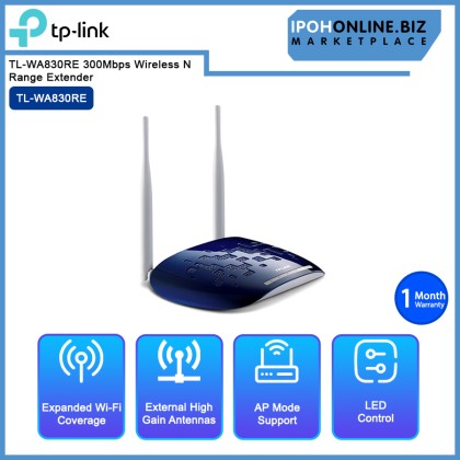 TP-LINK TL-WA830RE 300Mbps Wireless N Range Extender