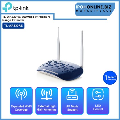 TP-LINK TL-WA830RE 300Mbps Wireless N Range Extender