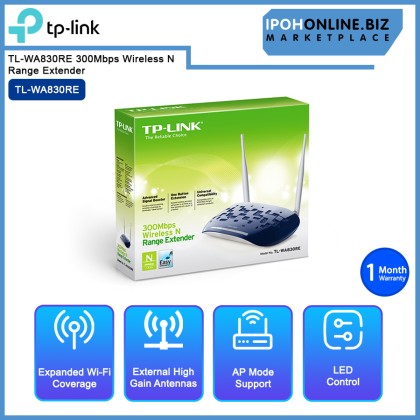 TP-LINK TL-WA830RE 300Mbps Wireless N Range Extender