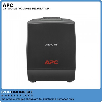 APC AVR LINE-R 1000VA LS1000-MS Automatic Voltage Regulator With 3 Universal Outlets APC AVR LINE-R 1000VA LS1000-MS Automatic Voltage Regulator With 3 Universal Outlets