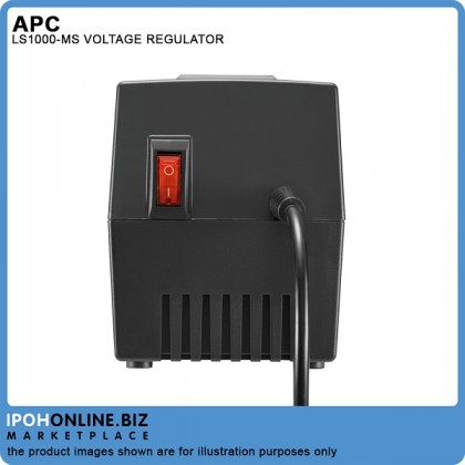 APC AVR LINE-R 1000VA LS1000-MS Automatic Voltage Regulator With 3 Universal Outlets APC AVR LINE-R 1000VA LS1000-MS Automatic Voltage Regulator With 3 Universal Outlets