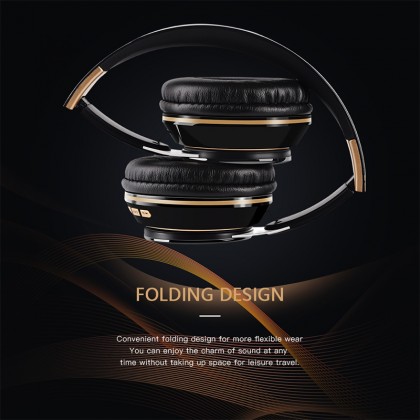 T7 On-Listening Bluetooth Headphone Earphone Noise Canceling Wireless Earphone Foldable Bass Stereo Bass