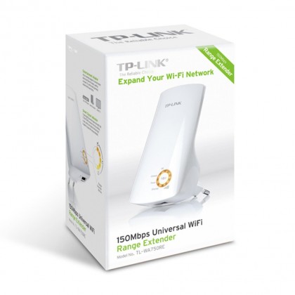 TP LINK 150Mbps Universal Wi-Fi Range Extender WA750RE