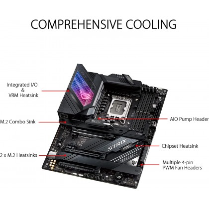 ASUS ROG Strix Z690-E Gaming WiFi 6E LGA 1700 Intel 12th Gen ATX Gaming Motherboard