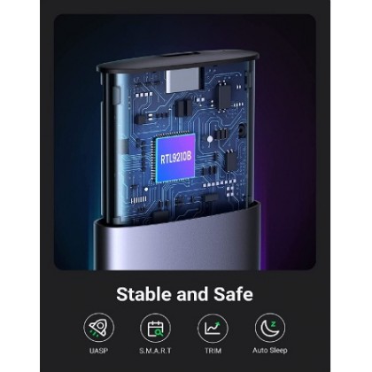 UGREEN M.2 SATA / NVMe Hard Drive Enclosure UGREEN M.2 SATA / NVMe Hard Drive Enclosure