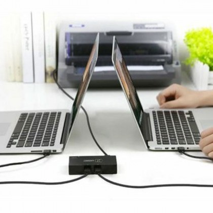 UGREEN 30345 USB 2.0 Sharing Switch 2-to-1 Support Speed up to 480Mbps