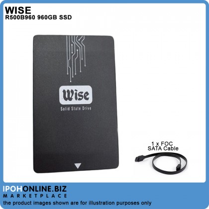 WISE R500B960 960GB SATA III 6Gb/s SSD FOC SATA CABLE WISE R500B960 960GB SATA III 6Gb/s SSD FOC SATA CABLE
