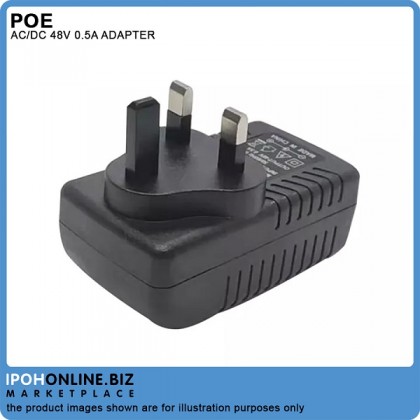 POE Power Supply 48V 0.5A PoE Injector Adapter UK Plug Wall Power Over Ethernet POE power supply module Adapter