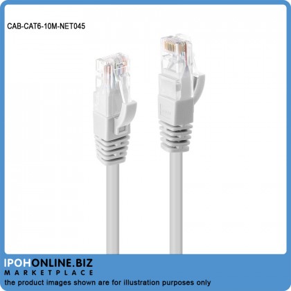 Burnlush Network Patch Cord Cat6 RJ45 Ethernet LAN Cable - 10M