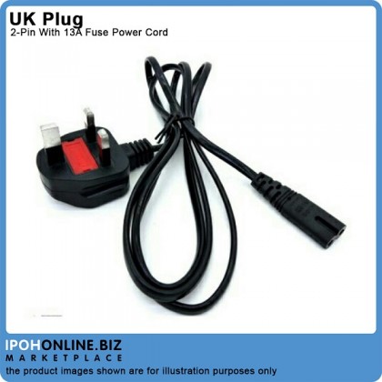UK Plug 2 Pin With 13A Fuse Power Cord UK Plug 2 Pin With 13A Fuse Power Cord