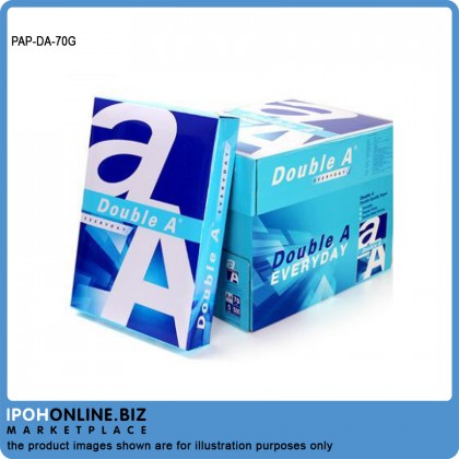 Double A A4 Copier Paper Everyday 70Gsm 500 Sheets Double A A4 Copier Paper Everyday 70Gsm 500 Sheets