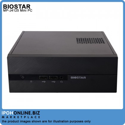 BIOSTAR MP-J4125 MiNi BAREBONE PC (Intel J4125/DDR4/M.2/SATA 3/USB 3.1(Gen1)/VGA/HDMI/MINI ITX/60W 12V/5A) BIOSTAR MP-J4125 MiNi BAREBONE PC (Intel J4125/DDR4/M.2/SATA 3/USB 3.1(Gen1)/VGA/HDMI/MINI ITX/60W 12V/5A)