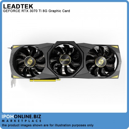 LEADTEK GEFORCE RTX 3070 Ti HURRICANE 8G Graphic Card 