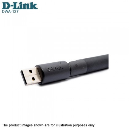 D-Link DWA-127 Wireless N 150 High Gain USB Adapter