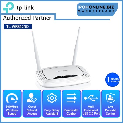 TP-LINK TL-WR842ND 300Mbps Multi-Function Wireless Router