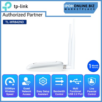 TP-LINK TL-WR842ND 300Mbps Multi-Function Wireless Router