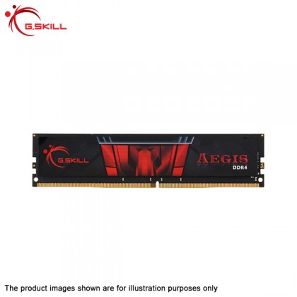G.SKILL Aegis 8GB 288-Pin DDR4 2400 PC4 19200 Desktop Gaming RAM