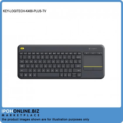 Logitech K400 Plus Wireless Touch Keyboard