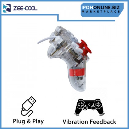Zee-Cool USB Wired Single Shock Gamepad Controller for PC and Laptop