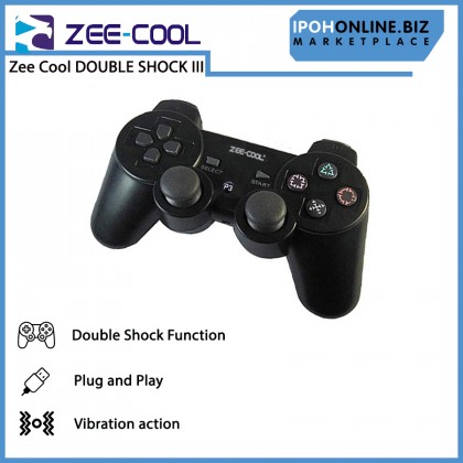 Zee-Cool Double Shock III Wired Controller For PC