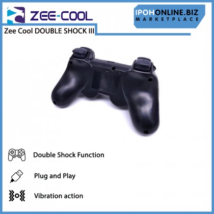 Zee-Cool Double Shock III Wired Controller For PC