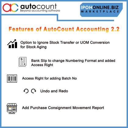AutoCount Account Plus / Express Plus / Basic / Pro / Premium Edition 2.2 Installation PenDrive With Updated NEW Version