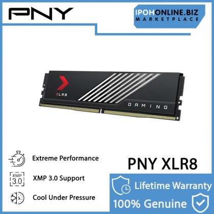 PNY XLR8 MAKO DDR5 16GB 6200MHZ Low Profile Heatsink Performance Gaming D5 RAM PNY XLR8 MAKO DDR5 16GB 6200MHZ Low Profile Heatsink Performance Gaming D5 RAM